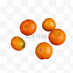 新鲜橙汁水果汁图片_五个新鲜漂亮的橘子