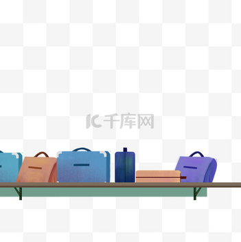 放东西卡通设计素材-放东西卡通模板设计-海报PSD图片下载-千库网