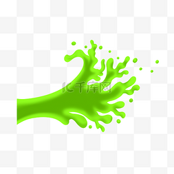  绿色果汁 