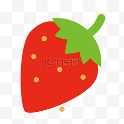 水果图标扁平化图片_扁平化草莓
