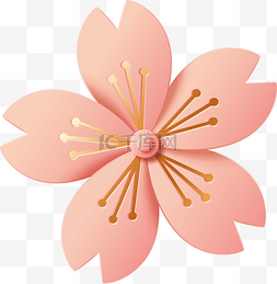 新式臂章图片_粉色新式雕花樱花
