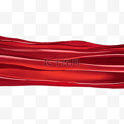 红色丝带丝绸