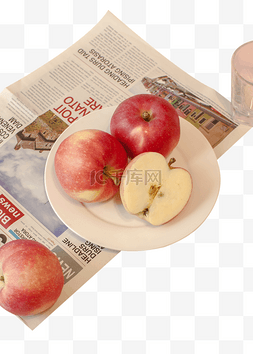桌子上苹果图片_桌子上的苹果