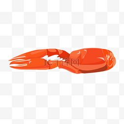 红色的小龙虾图片_红色水生小龙虾插图