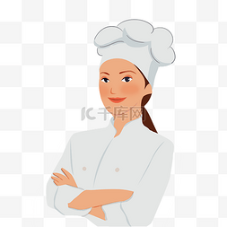 职业女性厨师
