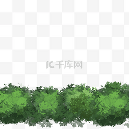 背景树木图片_绿色的草丛背景