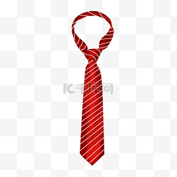 父亲的图片_红色的领带