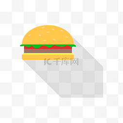 ui设计矢量素材图片_新鲜的汉堡包免抠图