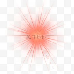 红色、光线图片_光射线辉光光晕光效