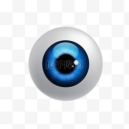 眼球构造图片_蓝色眼球瞳孔