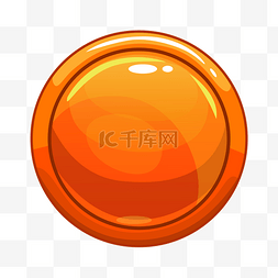 橘色游戏按钮