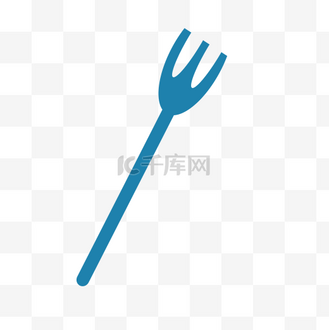 卡通叉子