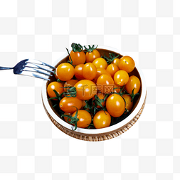 一碗番茄食材