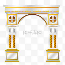 罗马柱复古柱子