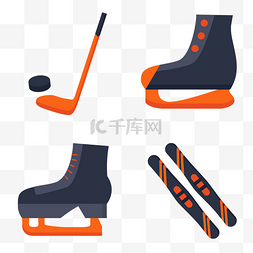 运动溜冰鞋图片_滑雪板溜冰鞋