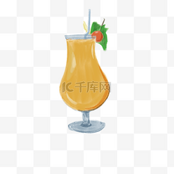 一杯橙汁插图