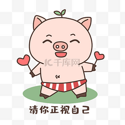 小猪喜悦表情包