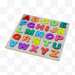 儿童益智字母拼接积木玩具