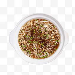 金针菇豌豆汤
