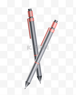 暑假培训班素材铅笔中性笔
