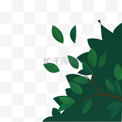 绿色植物草众免抠图