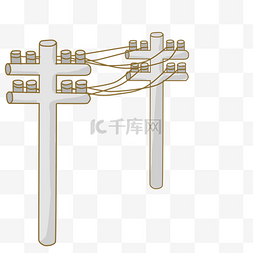 高压电塔图片_高压电线杆