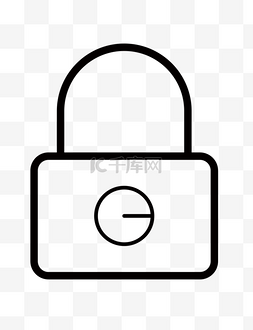 开锁公司logo图片_圆形开锁安全锁