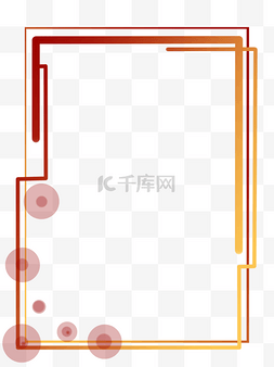 古代门窗图片_古代门窗元素剪纸风边框