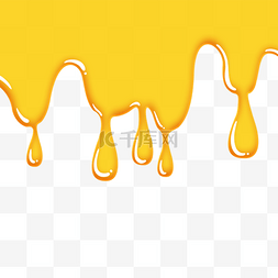 金色水滴图片_甜蜜蜂蜜水滴状食物