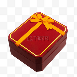 红色立体礼盒图片_红色立体礼盒