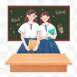 奋斗的中学生图片_中学开学季新生黑板报