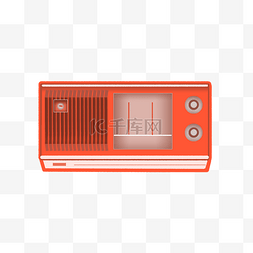 卡通老式收音机图片_老式物件收音机