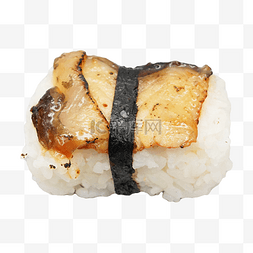 寿司饭团美食实物图