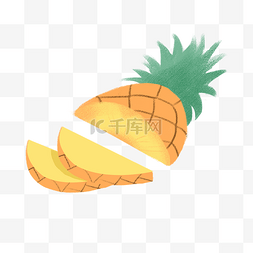 创意水果菠萝图片_新鲜菠萝装饰