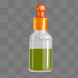 瓶子里的花束图片_化学实验瓶子 