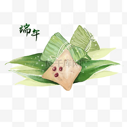 端午节纪念屈原图片_端午节食物豆沙粽