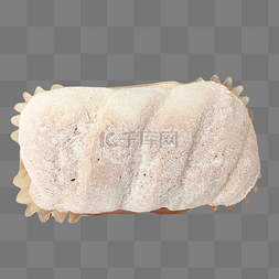 面包西式图片_糖霜面包