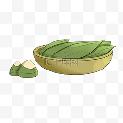 椰蓉豆沙餐包图片_端午节包粽子