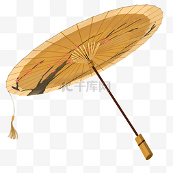 传统古典折伞