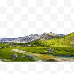 圣地亚哥系列图片_木雅圣地折多山高原雪山