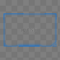 蓝色科技感图片图片_蓝色科技感边框