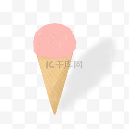 夏季手绘图片_夏天清新手绘冰淇淋png