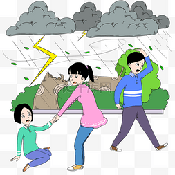 首尔雷雨图片_自然雷雨灾害