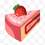 甜品草莓蛋糕