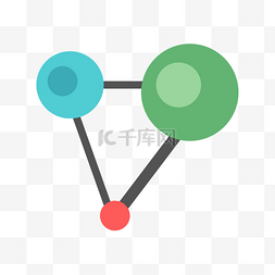 细胞图片_卡通大小细胞分子图标