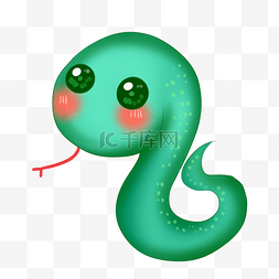 绿色宠物长蛇