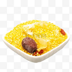 黄色小米和红枣