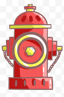 红色消防栓图片_路边消防栓
