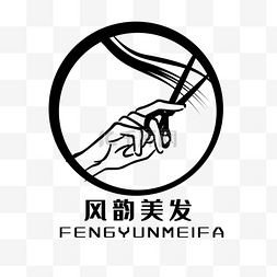 黑色线条LOGO