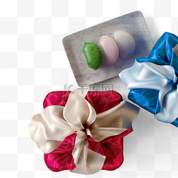 绿色礼盒3d图片_韩国传统节日礼盒3d元素